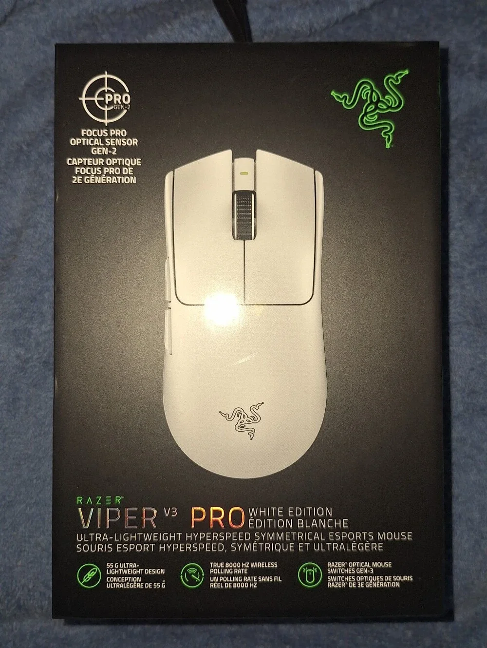 Viper V3 PRO White Edition NWT
